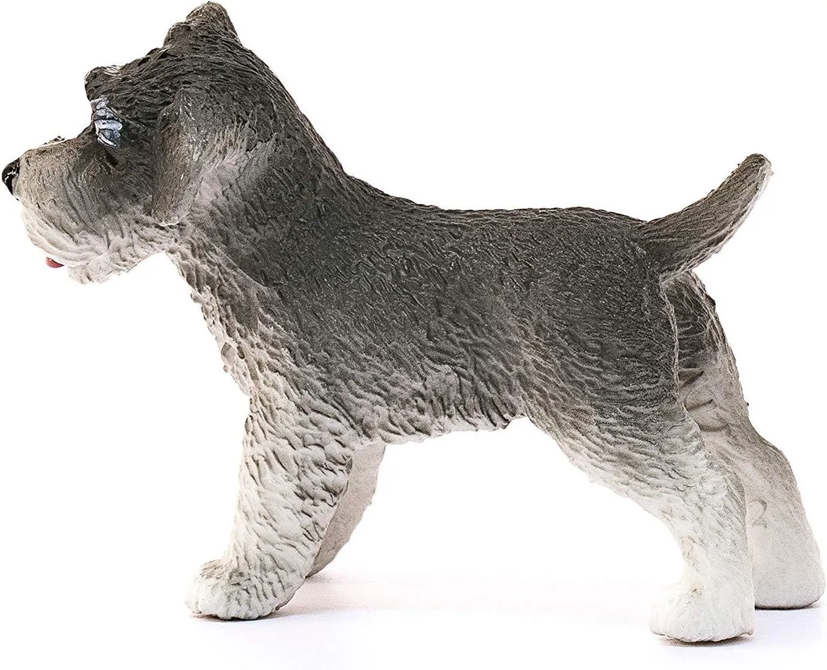 Schleich FARM WORLD Dwergschnauzer 13892 - Grijs