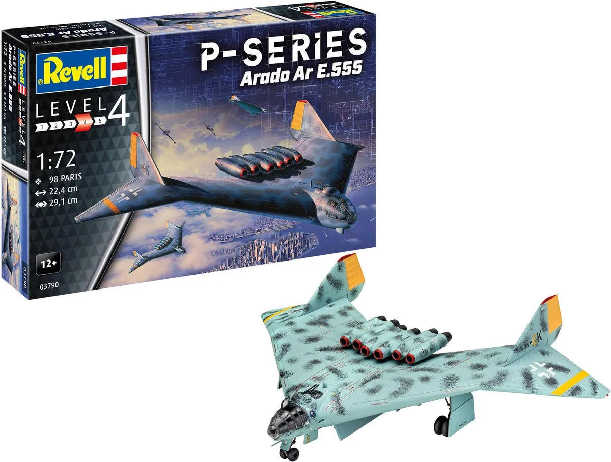 Revell 03790 Arado AR 555 P-Series Jet Modelbouwpakket 1:72