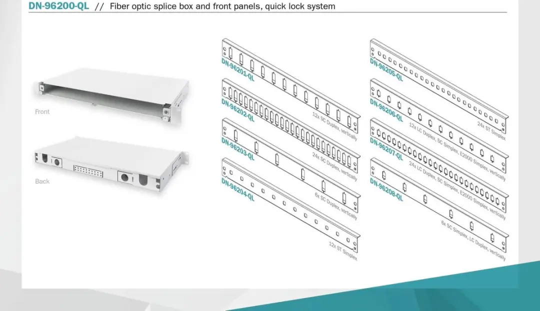 Digitus DN-96200-QL Glasvezel Splice Box - Uitschuifbaar