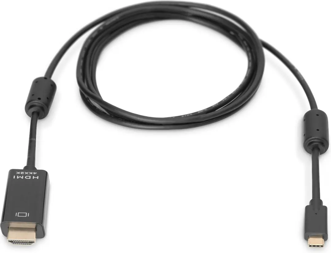 Digitus USB 3.1 Gen 1 Type-C naar HDMI Adapterkabel 5M - Transparant