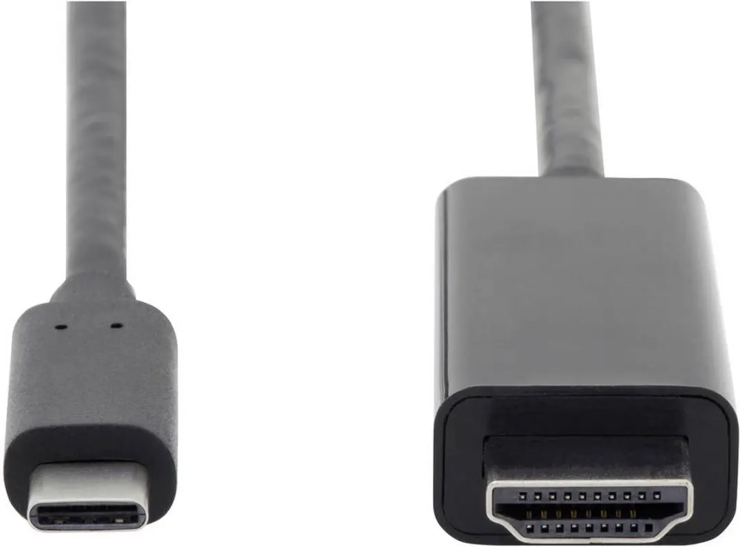 Digitus USB 3.1 Gen 1 Type-C naar HDMI Adapterkabel 5M - Transparant