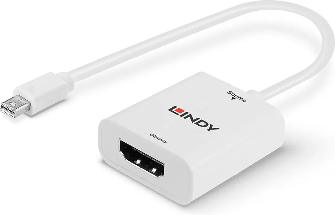 Lindy 41069 Mini DisplayPort naar HDMI Adapter - Wit - afbeelding 5 van 6