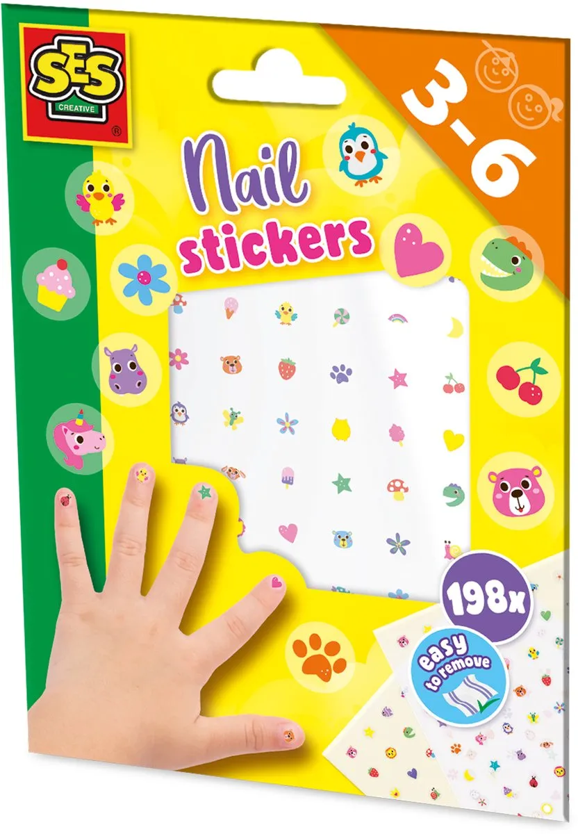 SES Creative Nagelstickers 198 Stuks