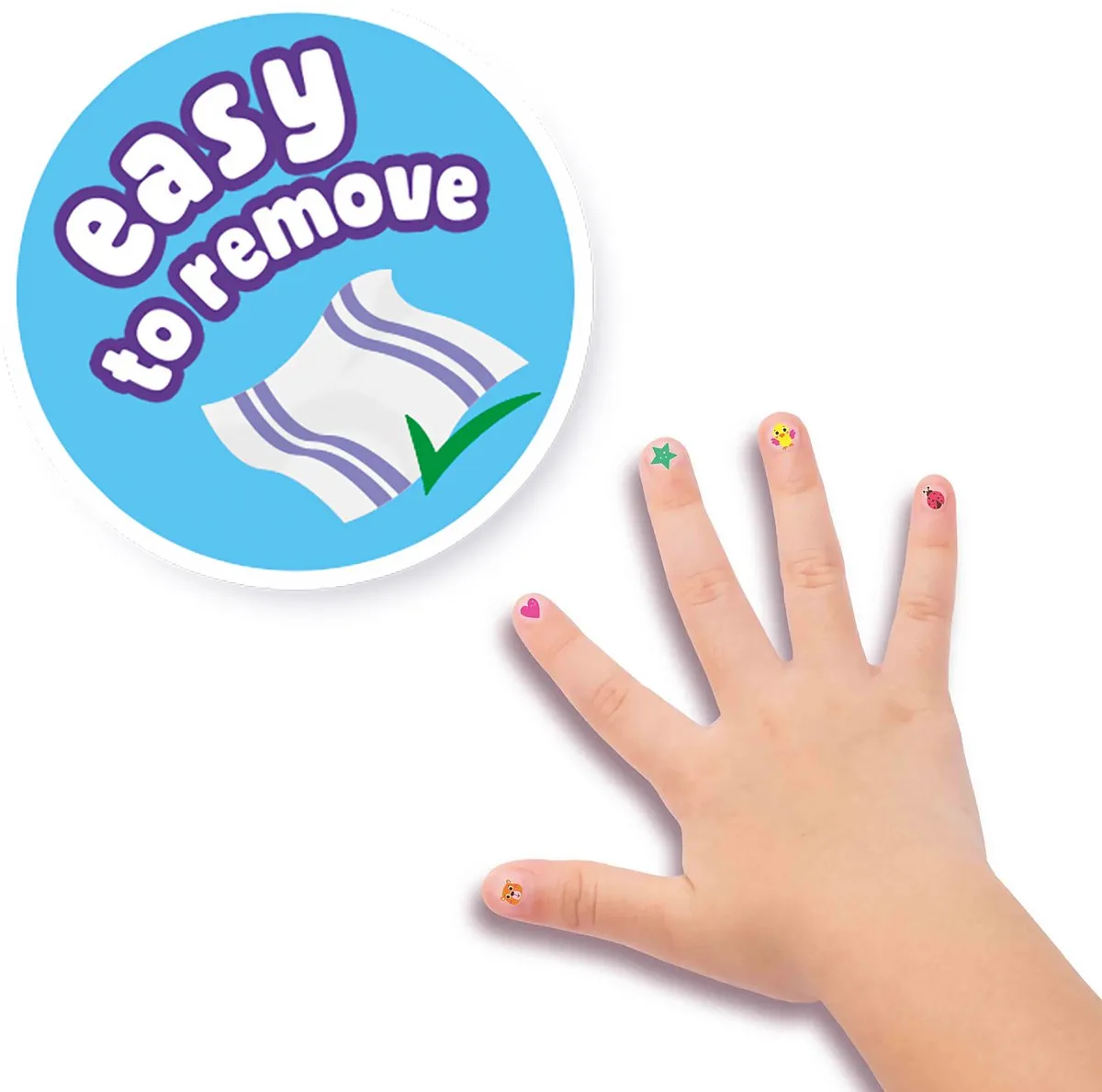 SES Creative Nagelstickers 198 Stuks - Creatief Speelgoed