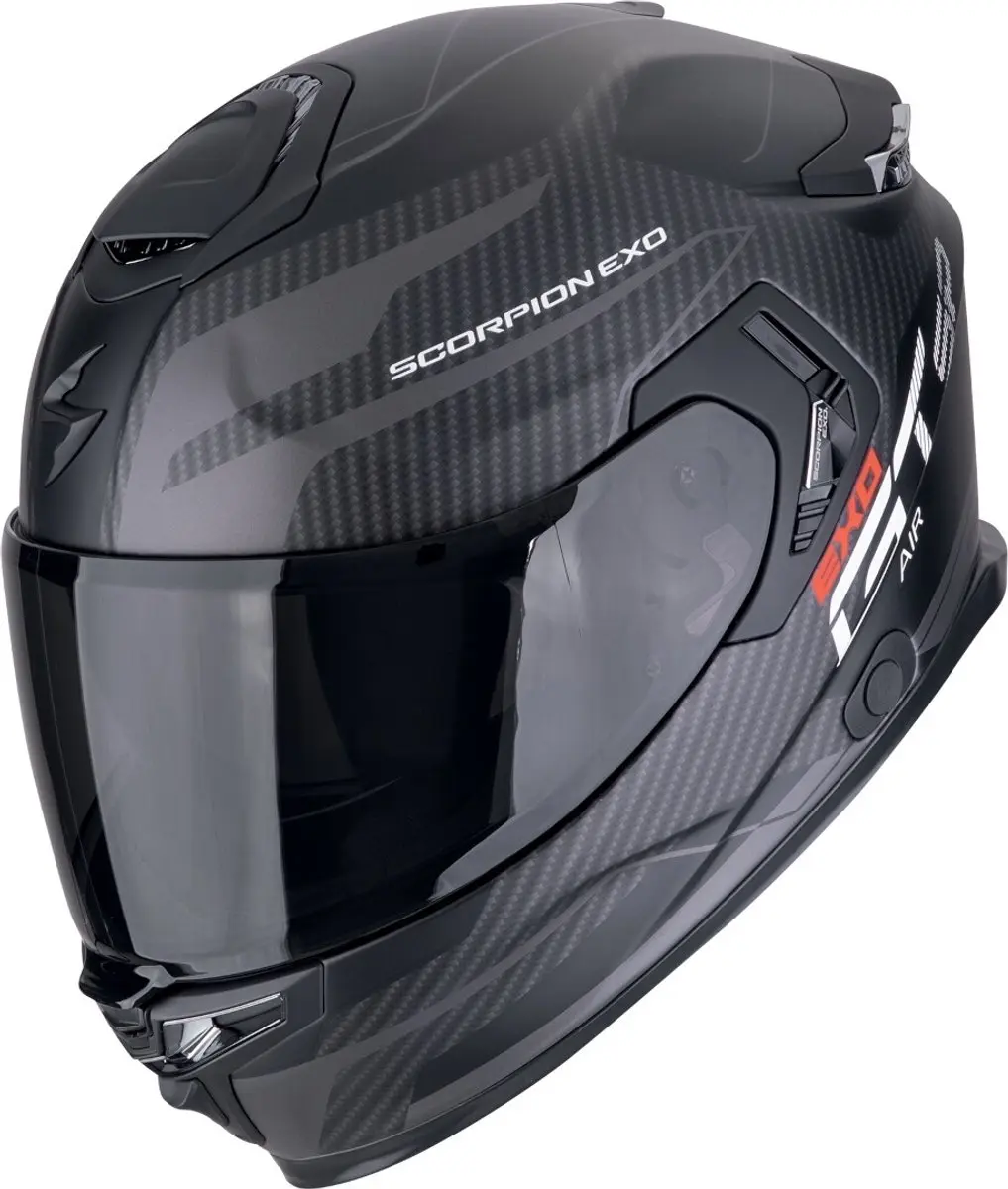 Scorpion EXO-GT SP Air Flex Matt Black Silver