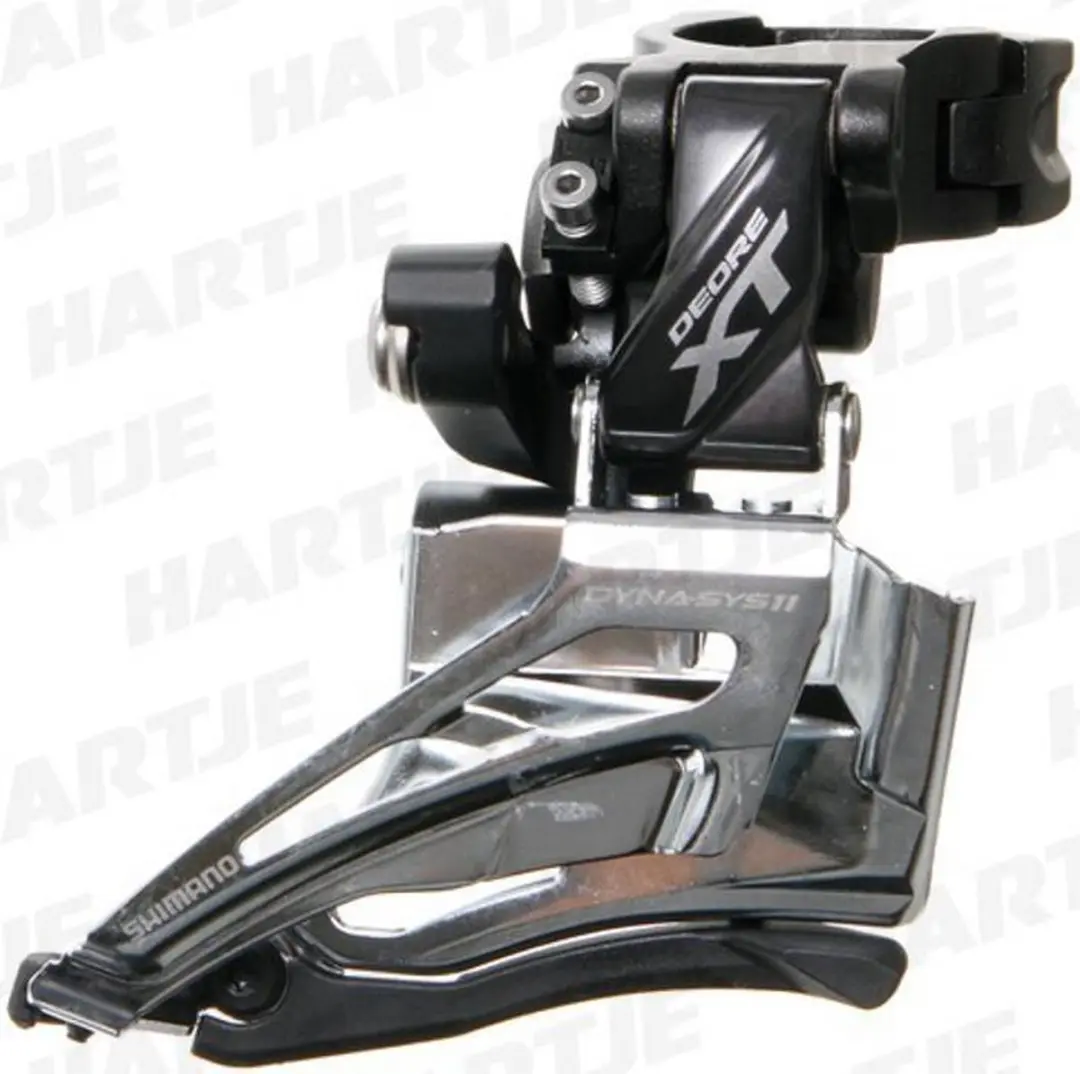 Shimano Deore XT FD-M8025 Voorderailleur 2x11-speed klem Top Pull