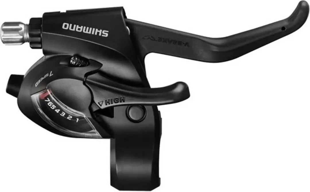 Shimano ST-EF41 Versteller met remhendel 7 Speed - Zwart