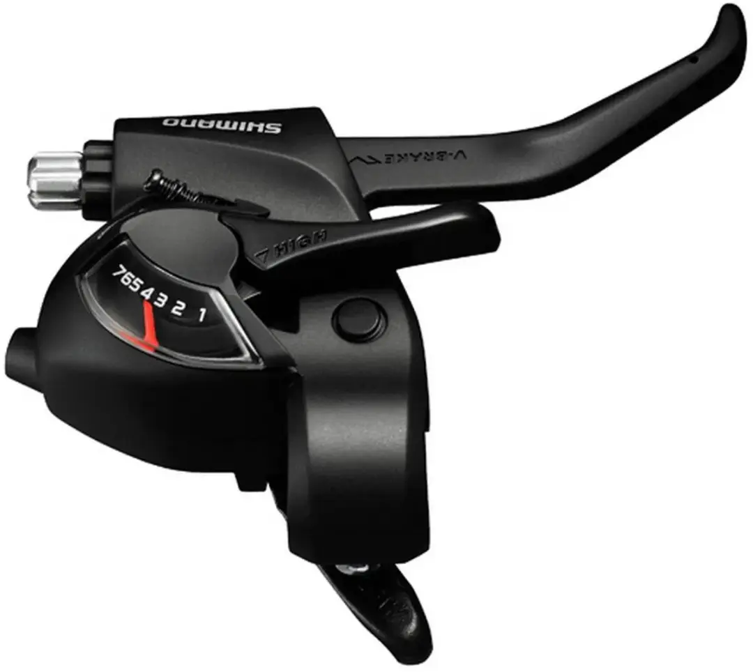 Shimano ST-EF41 Versteller met remhendel 7 Speed - Zwart