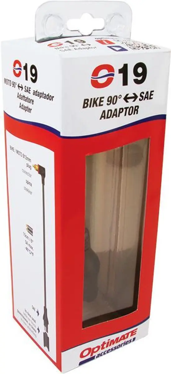 OptiMate O-19 Accukabel SAE - Geschikt voor alle accutypes