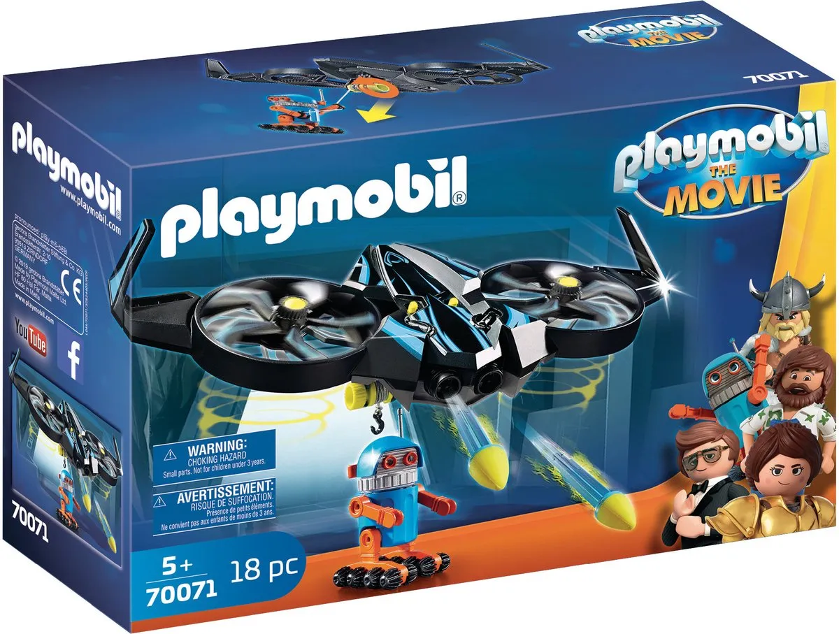 Playmobil Robotitron met Drone 70071