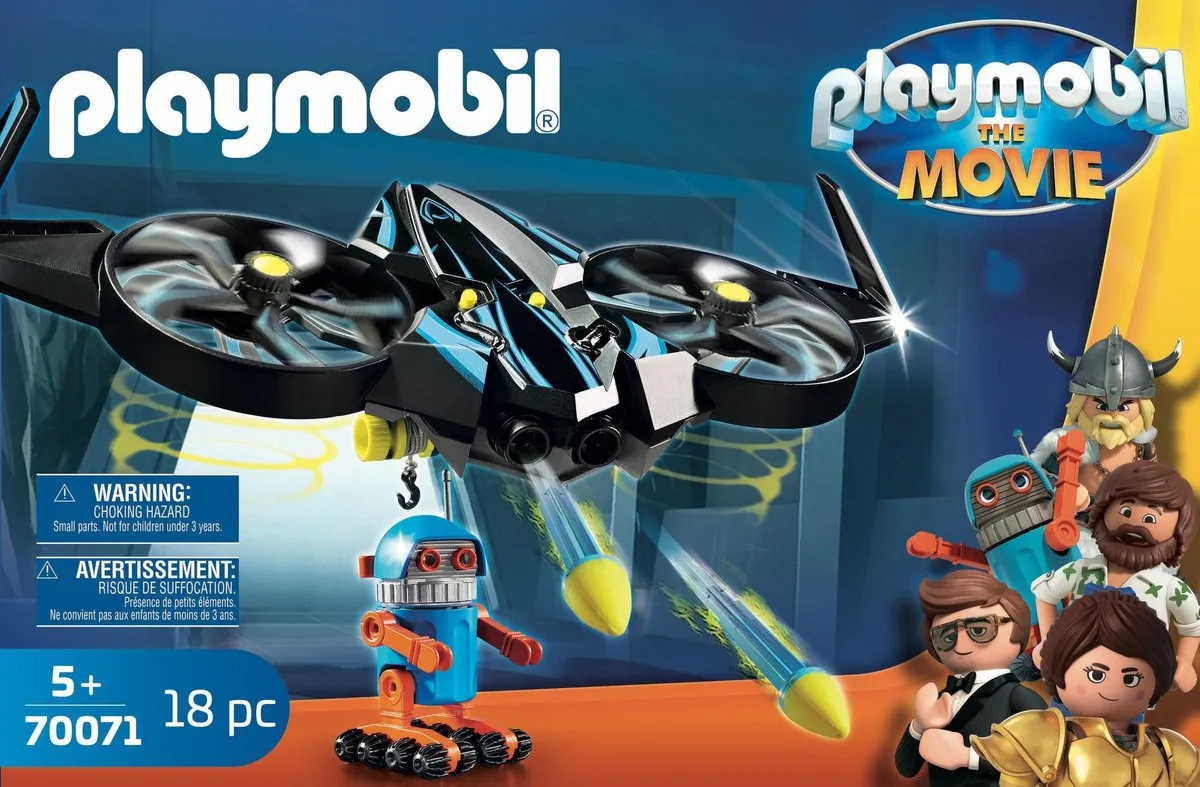 Playmobil Robotitron met Drone 70071 - Multicolor - afbeelding 6 van 6