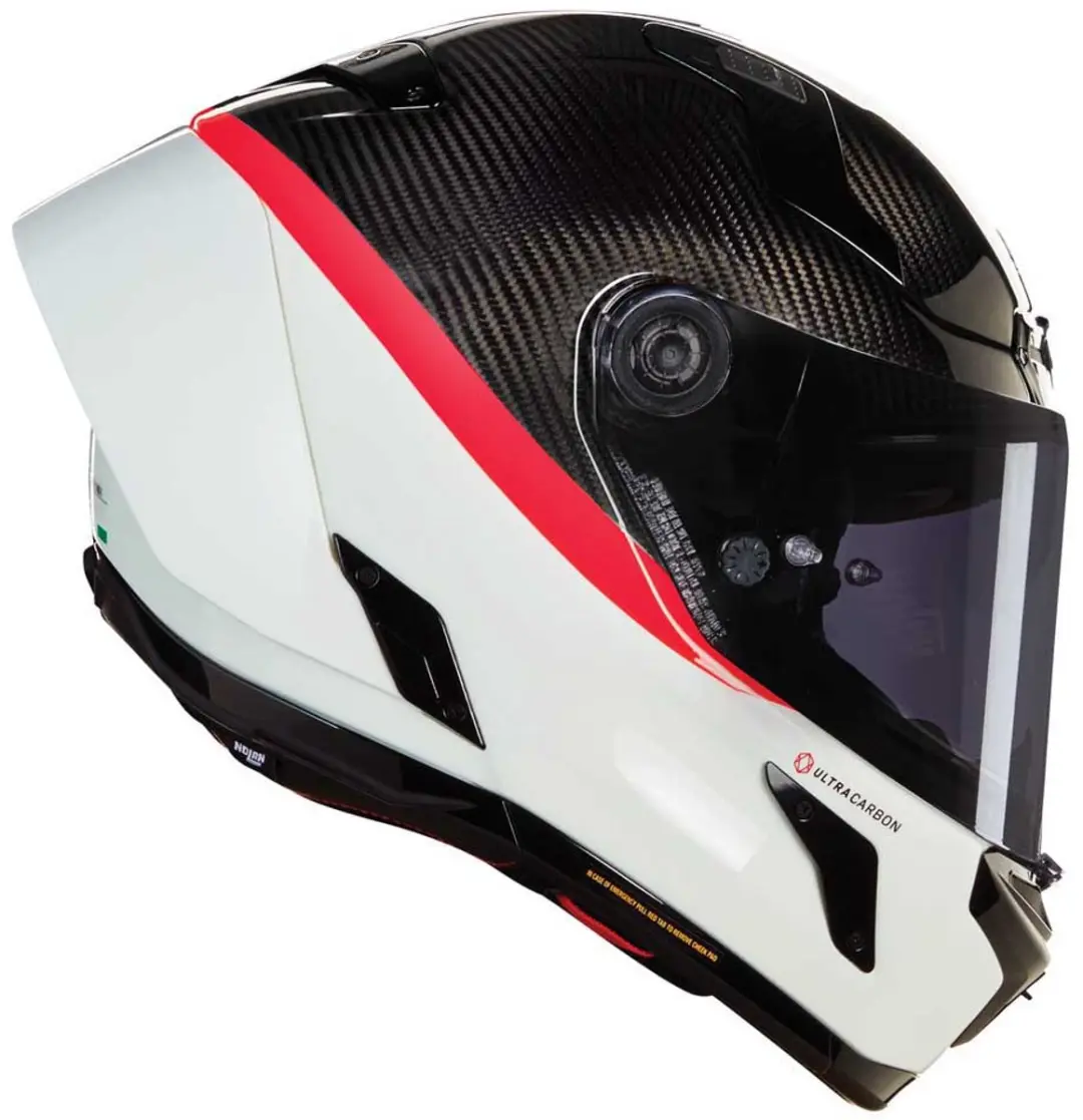 Nolan X-804 RS D.O.C. Integraalhelm - Maat L - Wit Glossy