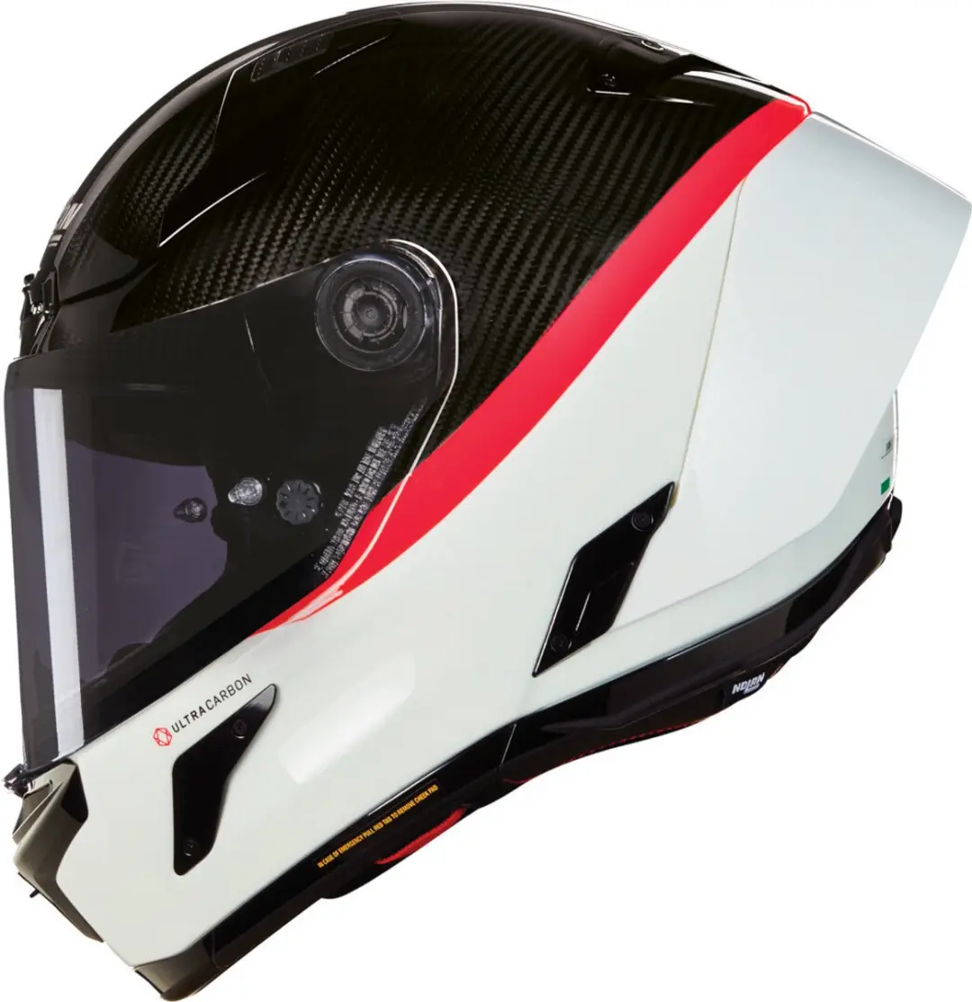 Nolan X-804 RS D.O.C. Integraalhelm - Maat L - Wit Glossy