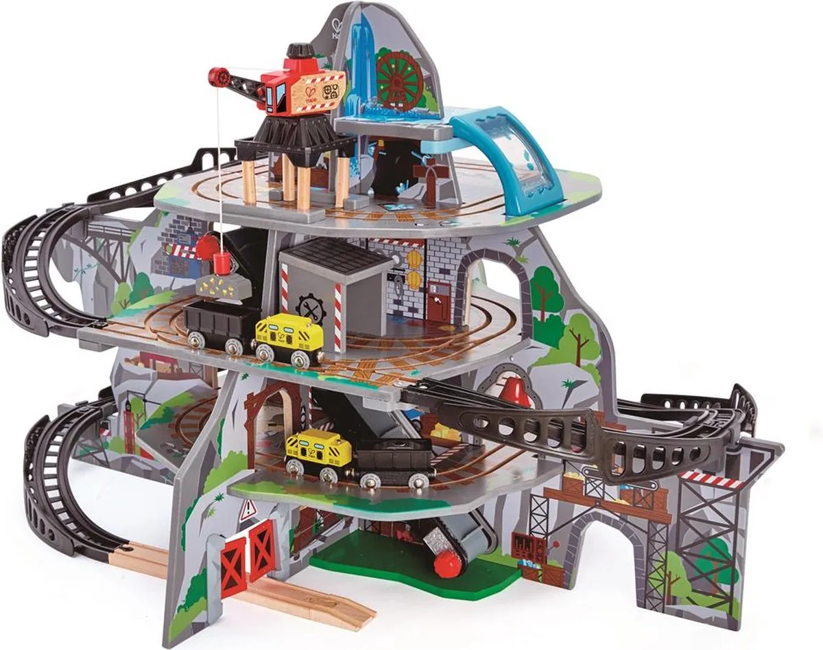 Hape Machtige Bergmijn 411890 - 32 Stukken