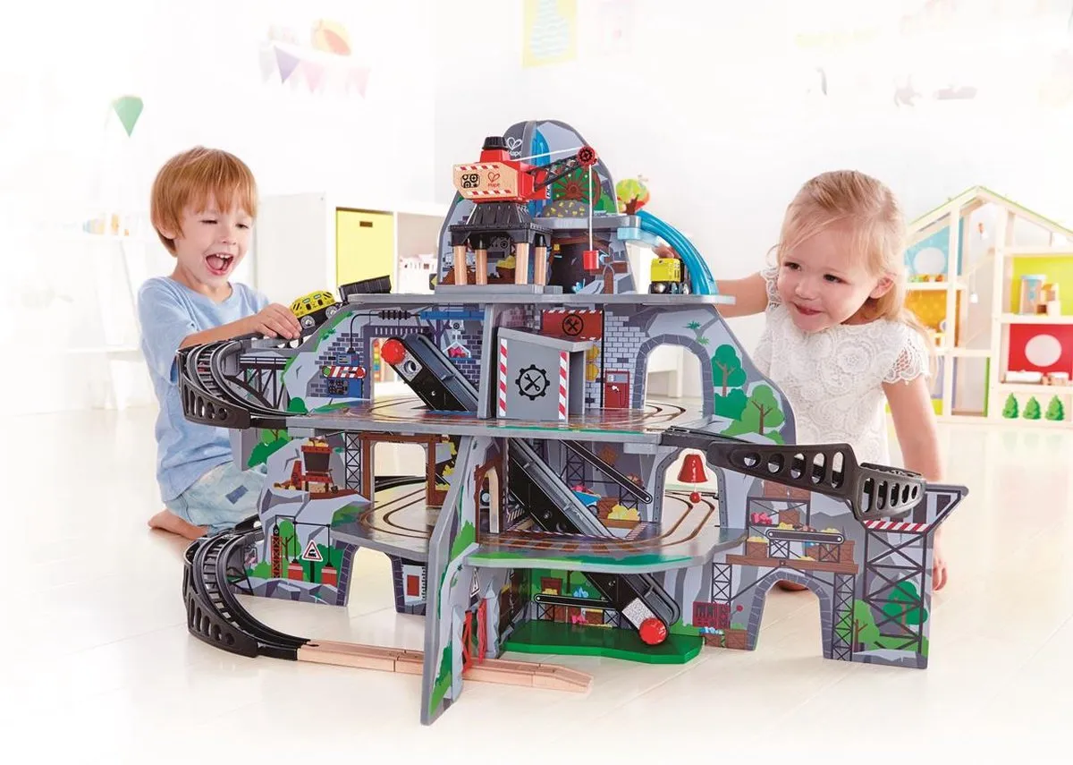 Hape Machtige Bergmijn 411890 - 32 Stukken