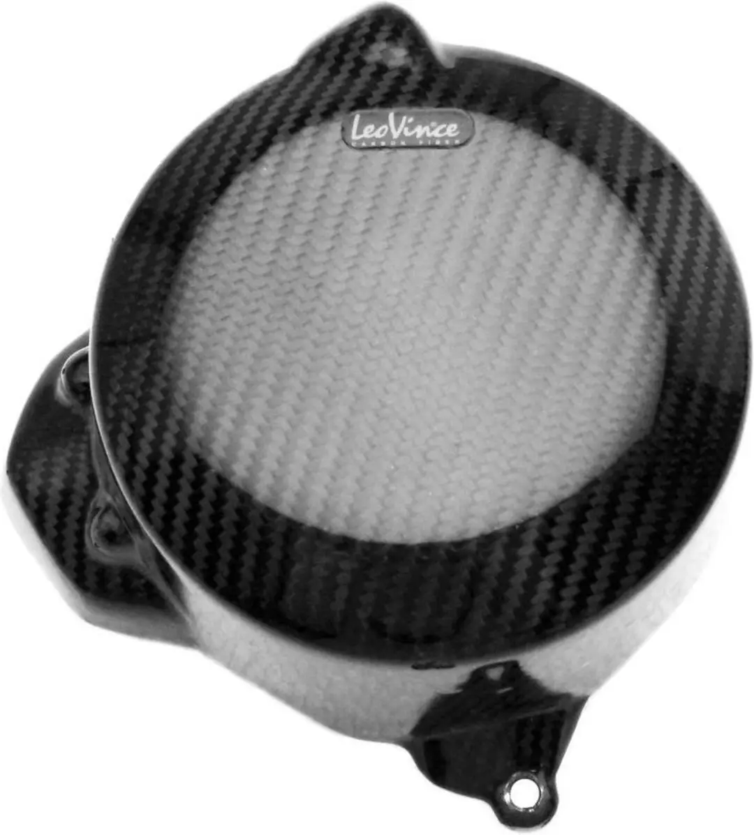 Cache carter alternateur carbone Leovince pour moto Triumph 675 Street triple 20