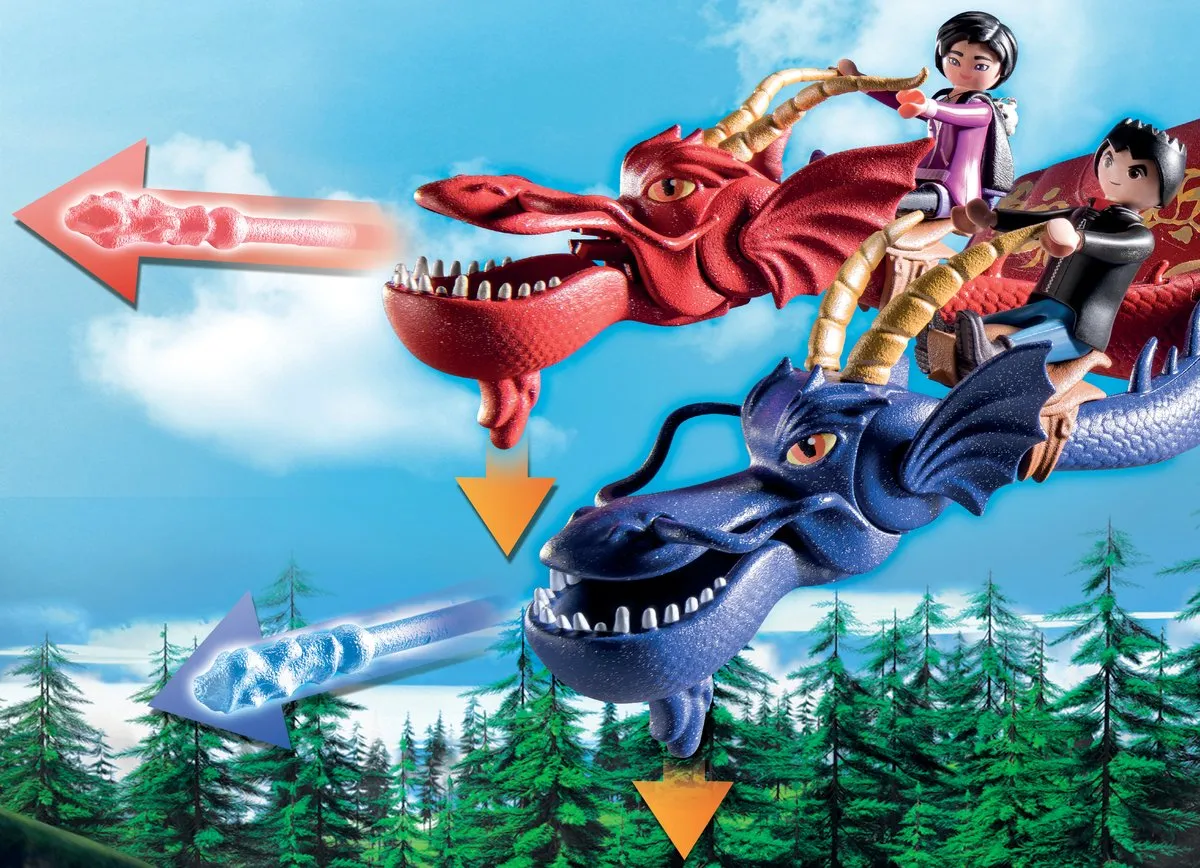 Playmobil Dragons Wu & Wei met Jun - 71080 - afbeelding 6 van 6