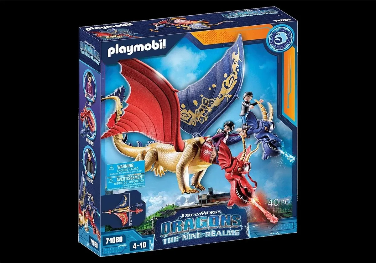 Playmobil Dragons Wu & Wei met Jun