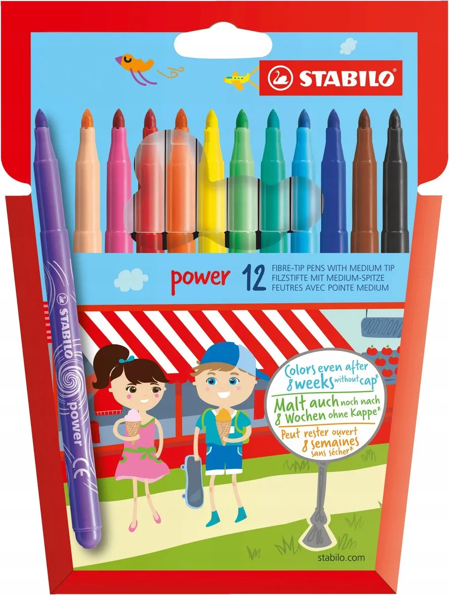 STABILO Kleurrijke Stiften 12 Stuks