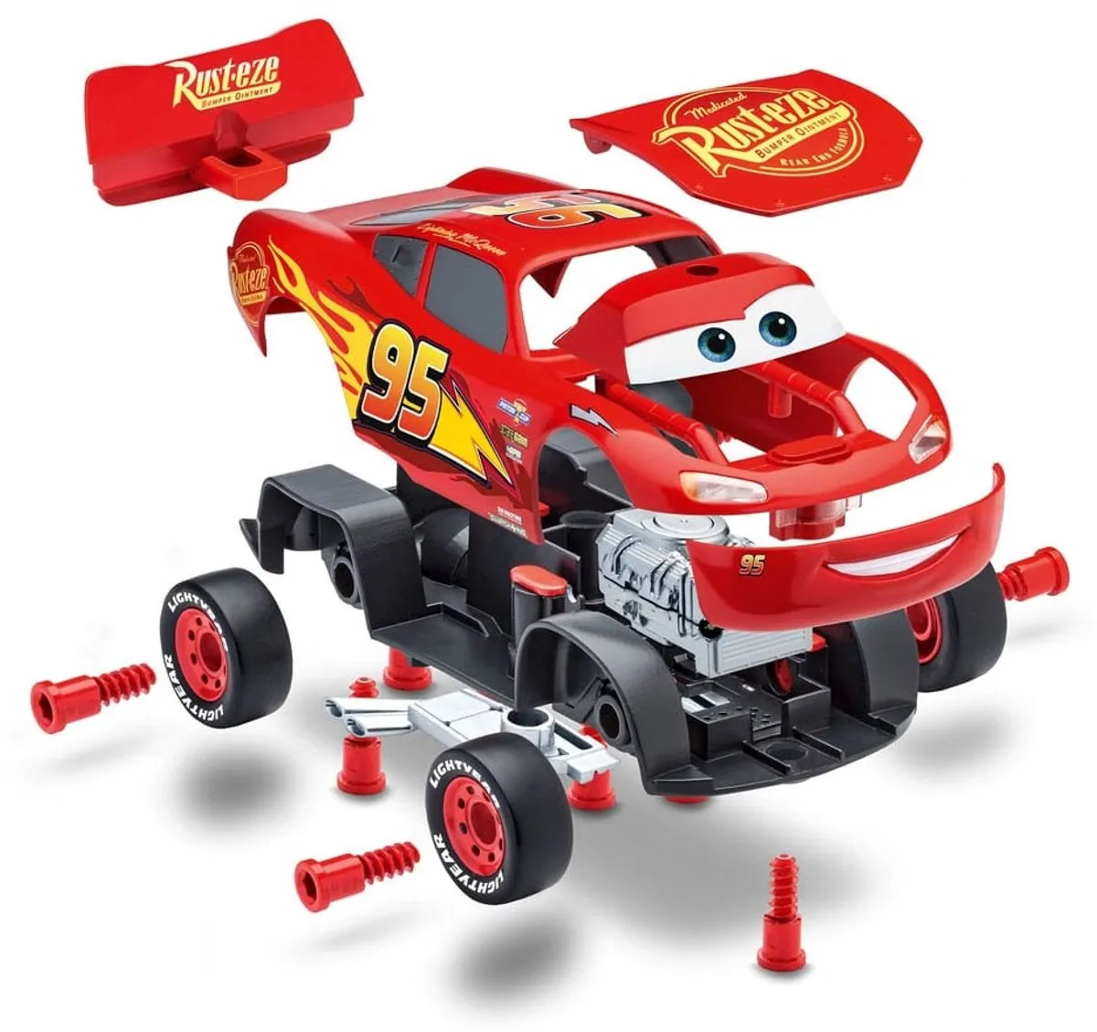 Revell 06562 Modelbouwpakket Lightning McQueen Disney Cars - 1:20 - 19 Onderdelen