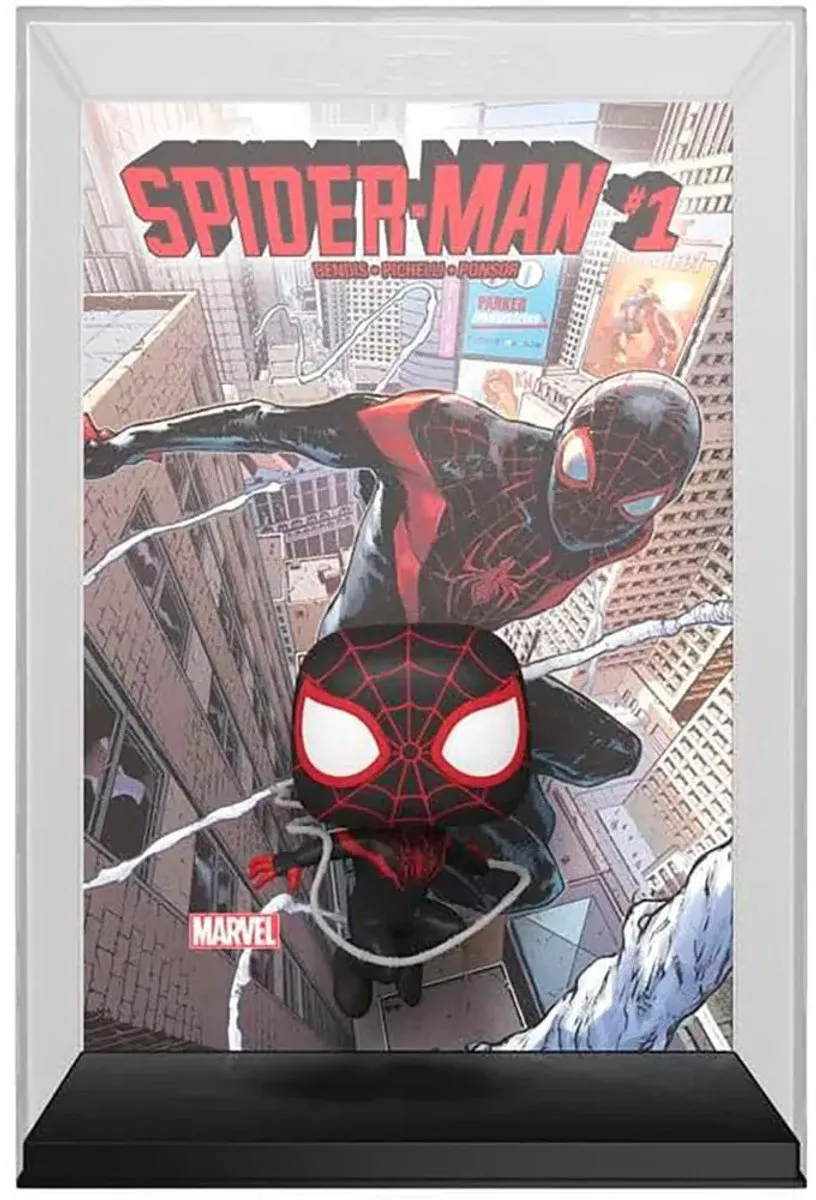 Funko Spider-Man POP! Comic Cover Spider-Man 2016 #1 - 9cm - Multicolor