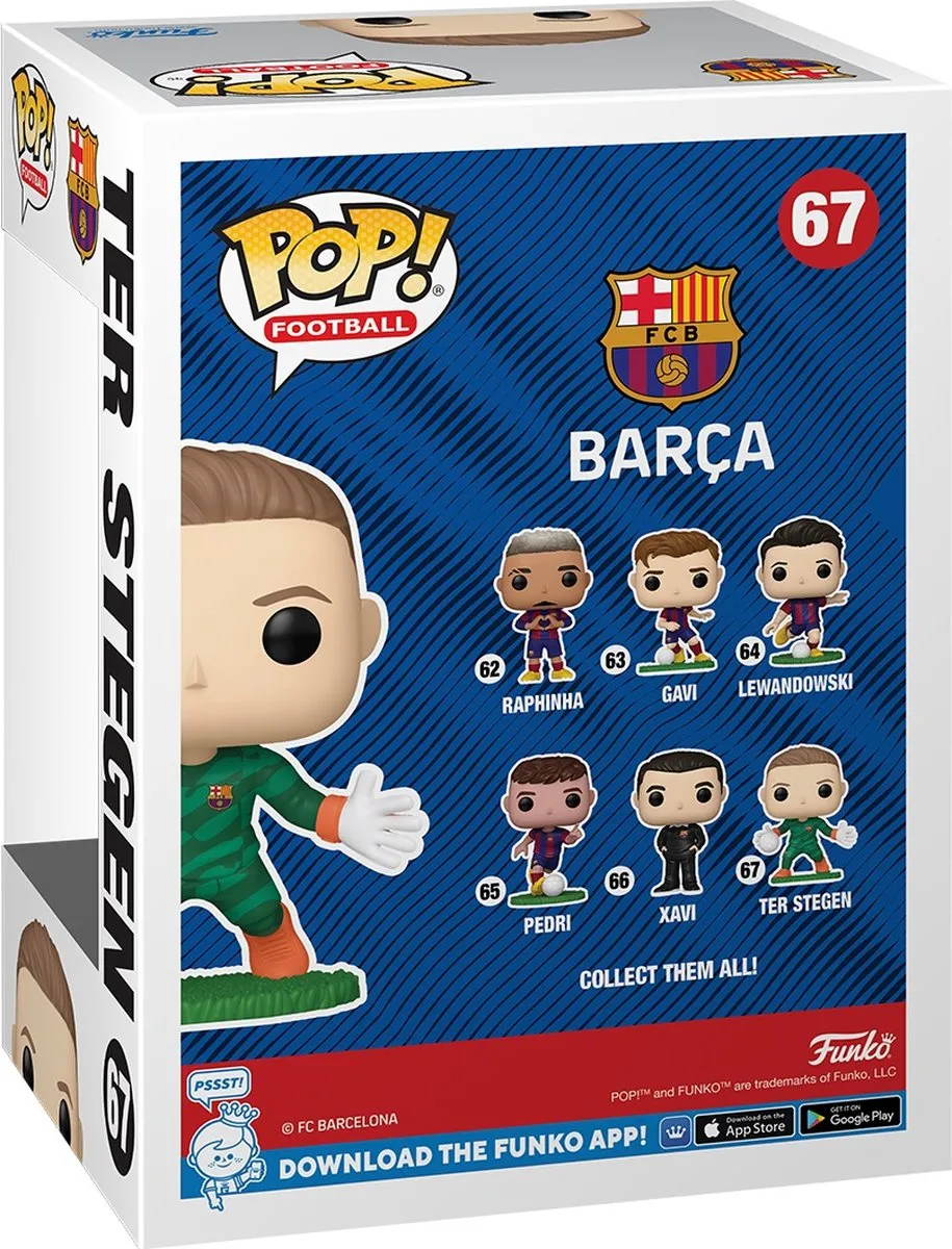 Funko Pop! Football Barca Ter Stegen #67 - Multi