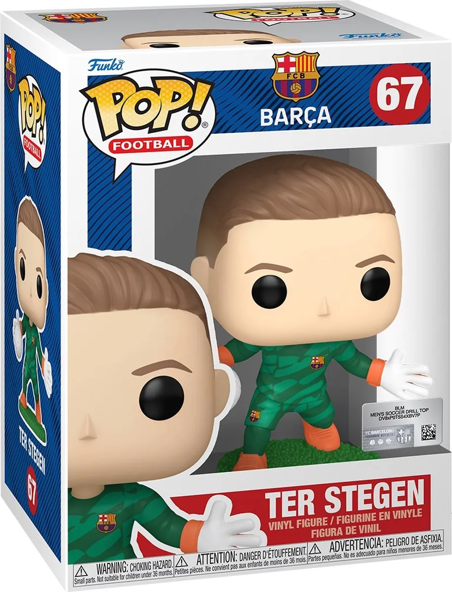 Funko Pop! Football Barca Ter Stegen #67 - Multi