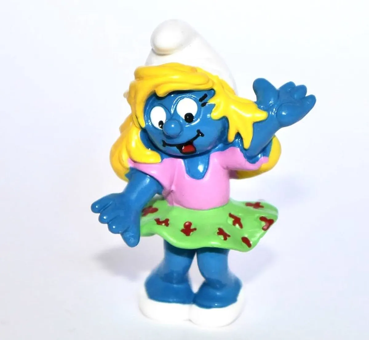Schleich Smurfin Dansend 20445 - 5,5 cm - Groen