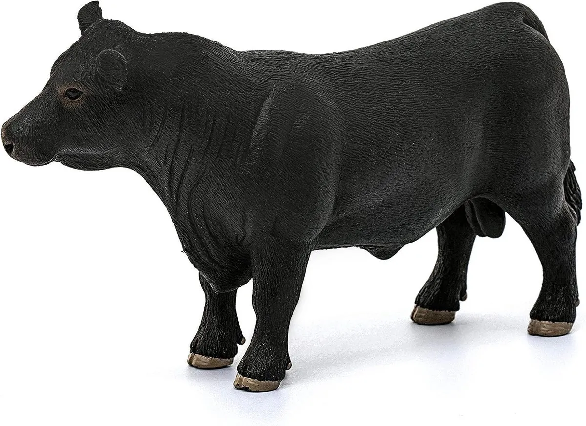 Schleich FARM WORLD Black Angus Stier Speelfiguur 13879
