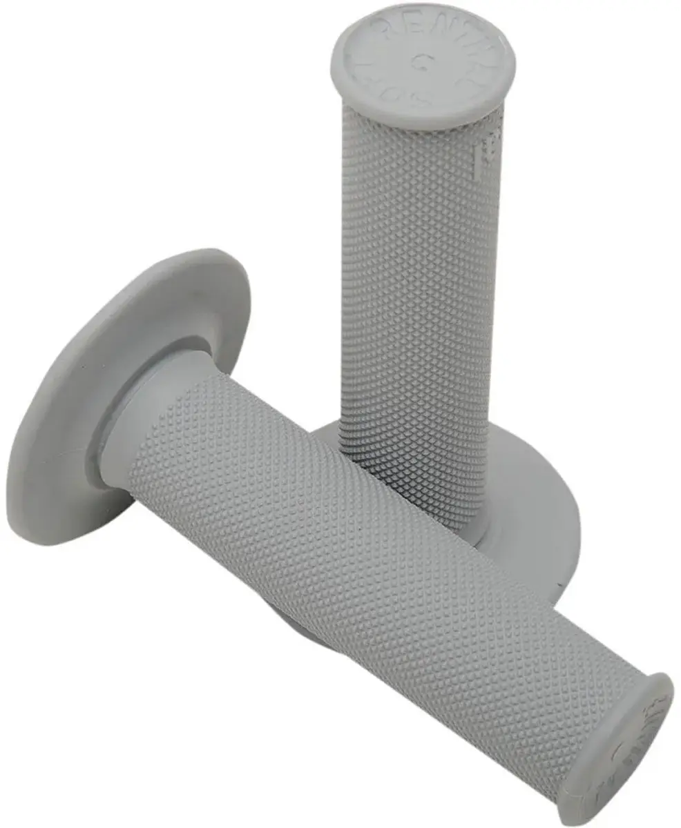 Renthal Mx Full Diamond Soft Handvatten Grijs 22.2 mm