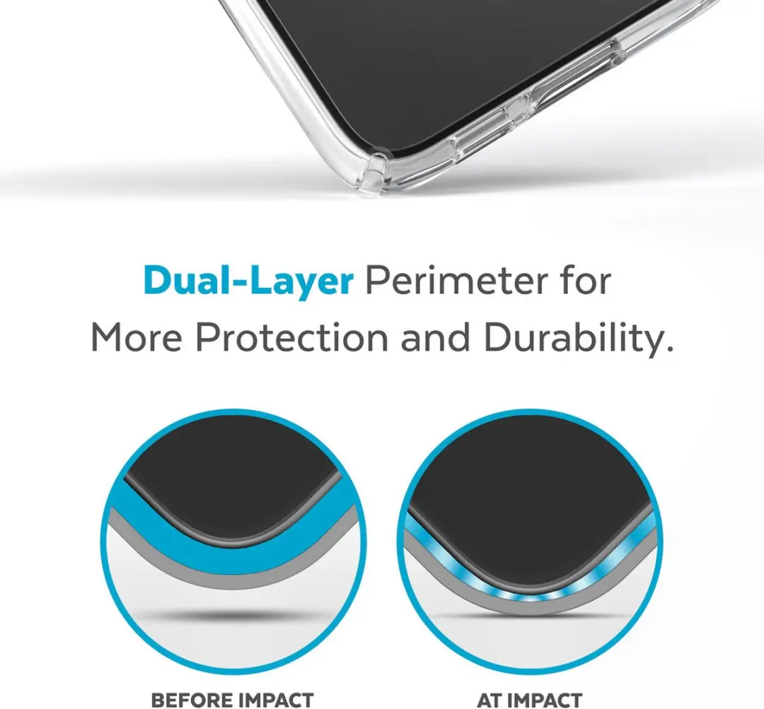 Speck Presidio Perfect Clear Hoesje - Samsung Galaxy S23 Plus - Transparant