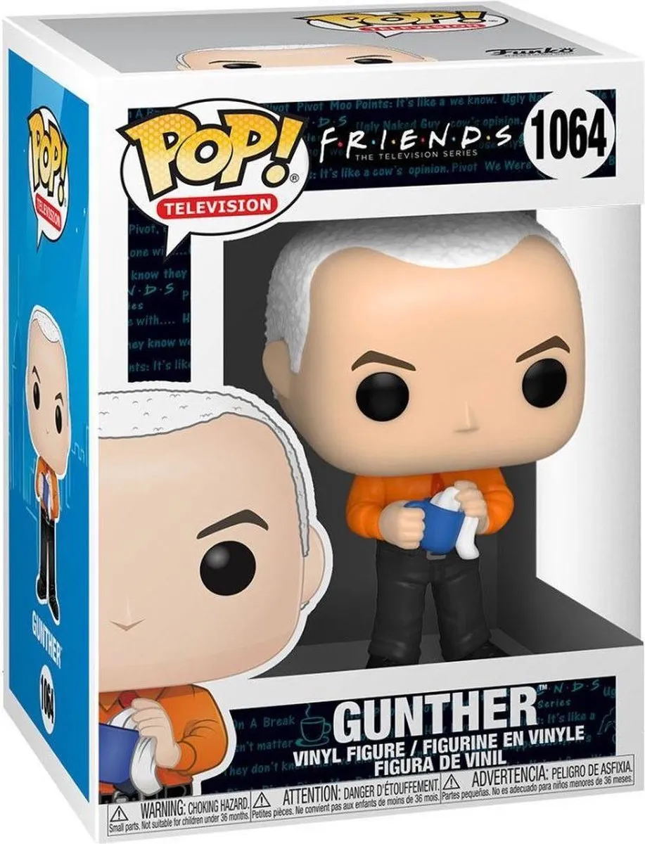 Funko Pop! Friends Gunther #1064 - Multi
