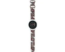 Hello Kitty Siliconen Horlogeband 22mm - Roze