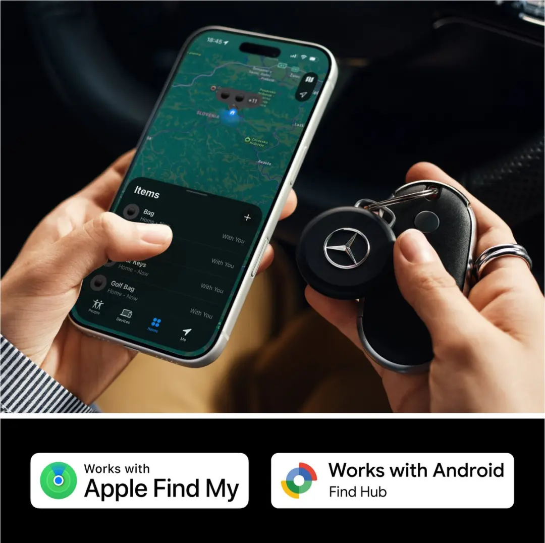 Chipolo LOOP Bluetooth Tracker - Mercedes Benz - 125dB