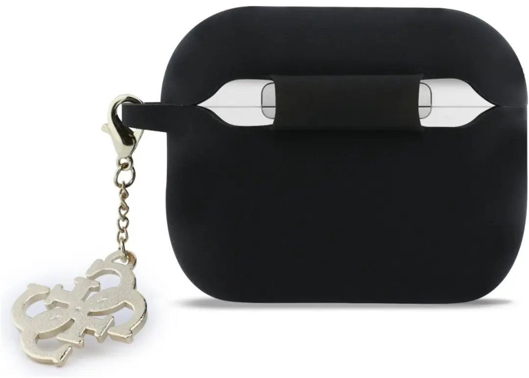 Guess Siliconen Hoesje AirPods Pro 3 - 4G-Charm - Transparent - MPN 3666339574864 - afbeelding 4 van 5