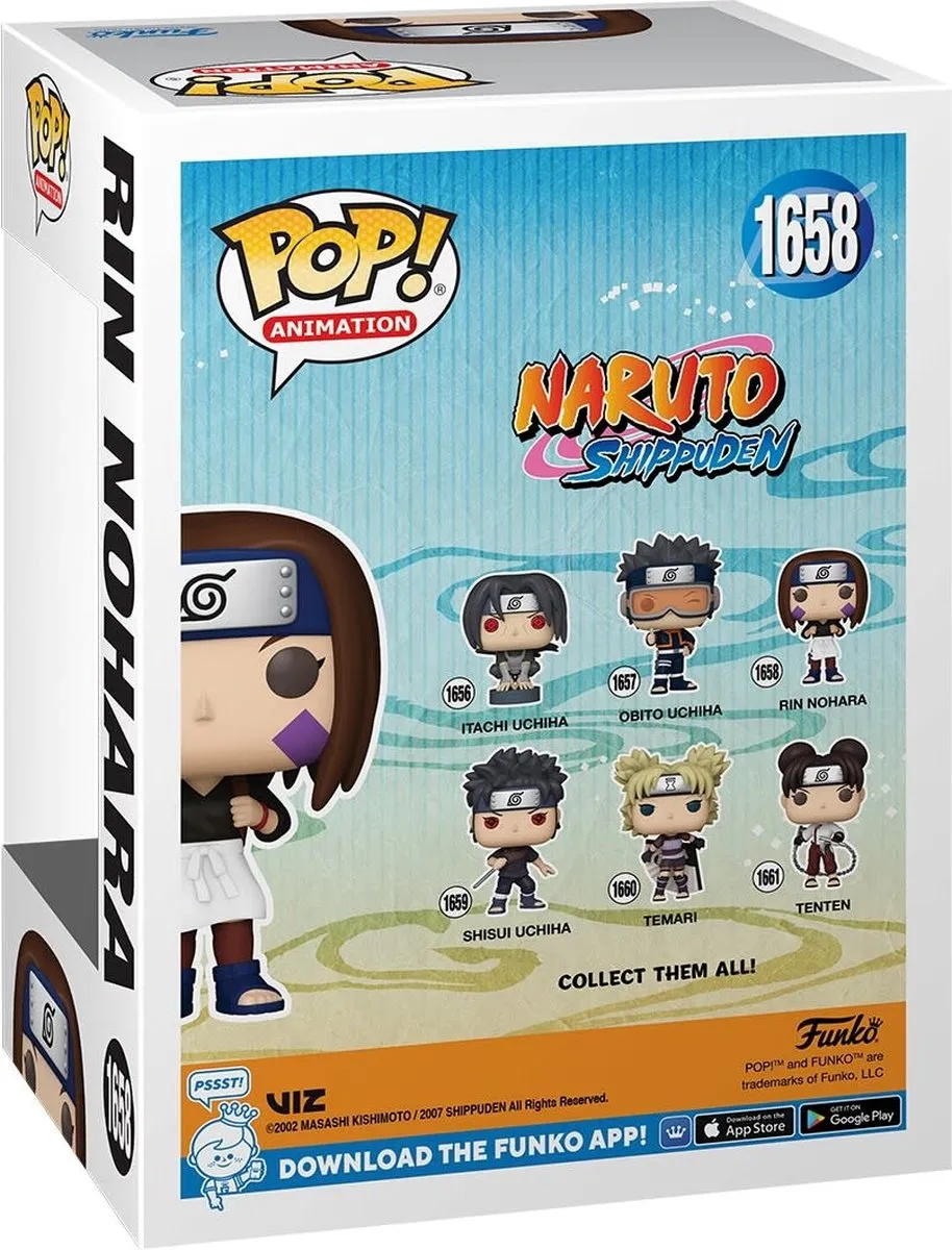Funko Pop! Naruto Rin Nohara Vinyl Figuur 0889698802529 - Multicolor