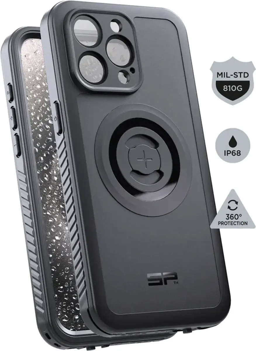 SP Connect Xtreme SPC+ iPhone 15 Pro Max Hoesje - MagSafe - Zwart - afbeelding 6 van 6