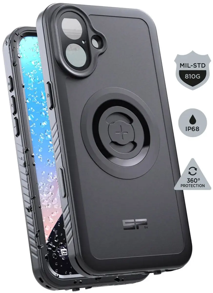 SP Connect Xtreme SPC+ iPhone 16 Plus Hoesje - MagSafe - Zwart