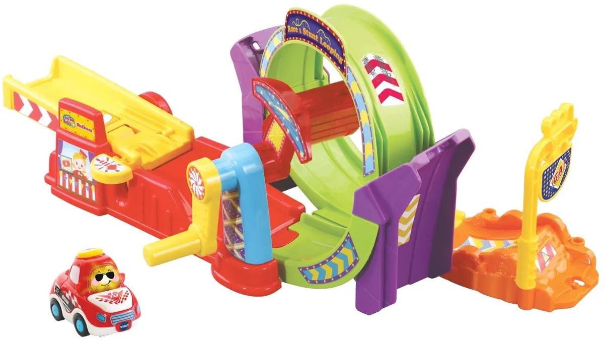 VTech Toet Toet Auto's Race & Stunt Looping - Multikleuren