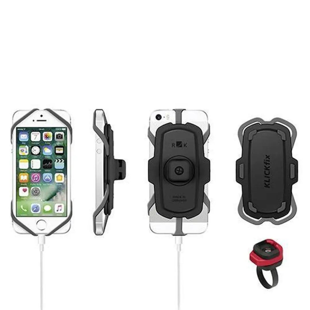 KLICKfix Phonepad CD77975 Telefoonhouder - 1 Stuk - Zwart