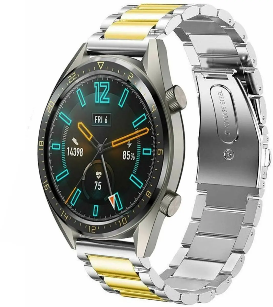Strap-it® Samsung Galaxy Watch 41mm / 42mm siliconen bandje met gaatjes
