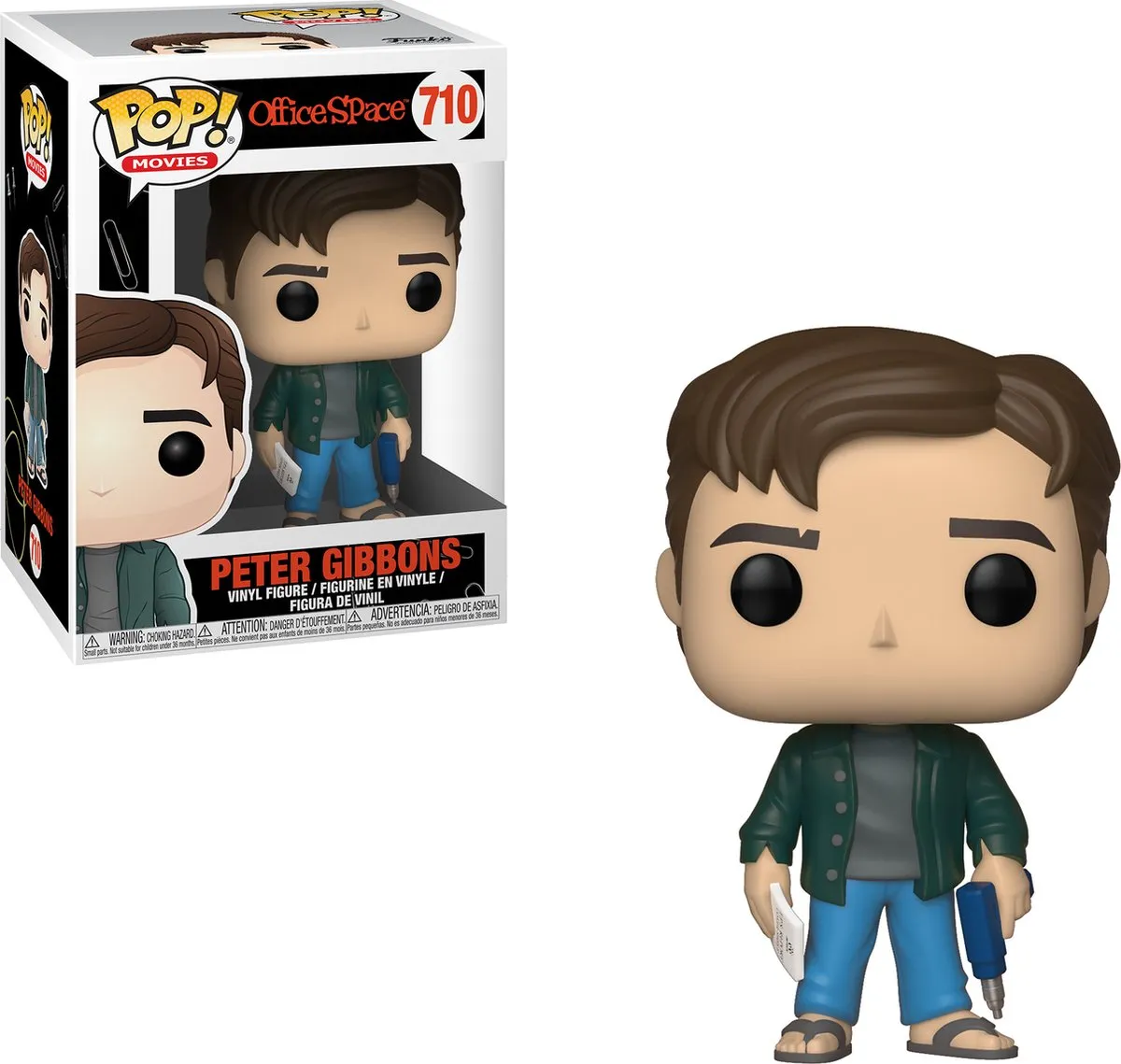 Funko Pop Office Space Peter Gibbons 36962