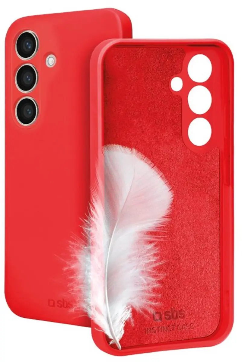 SBS TEINSTSAA56R mobiele telefoon behuizingen 16,8 cm (6.6") Hoes Rood