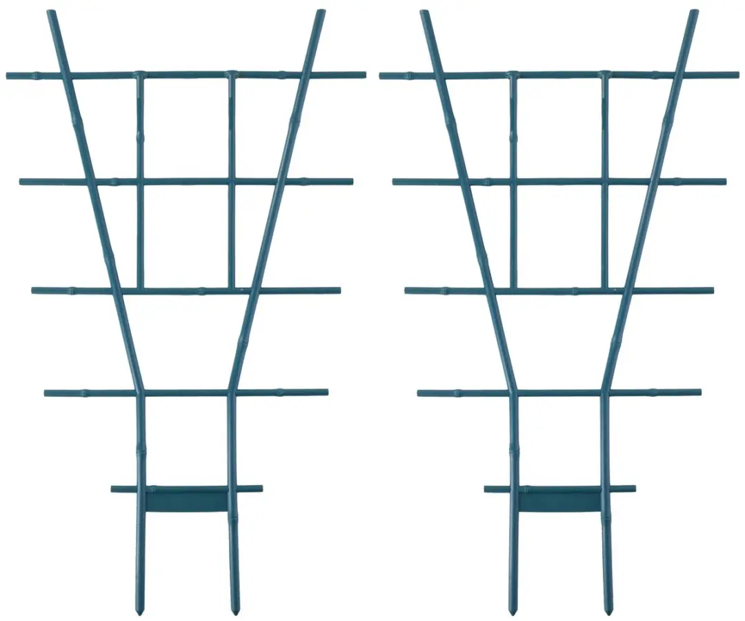 Kinzo Plantensteunen Set 2 - 48x29cm - Groen - afbeelding 4 van 4