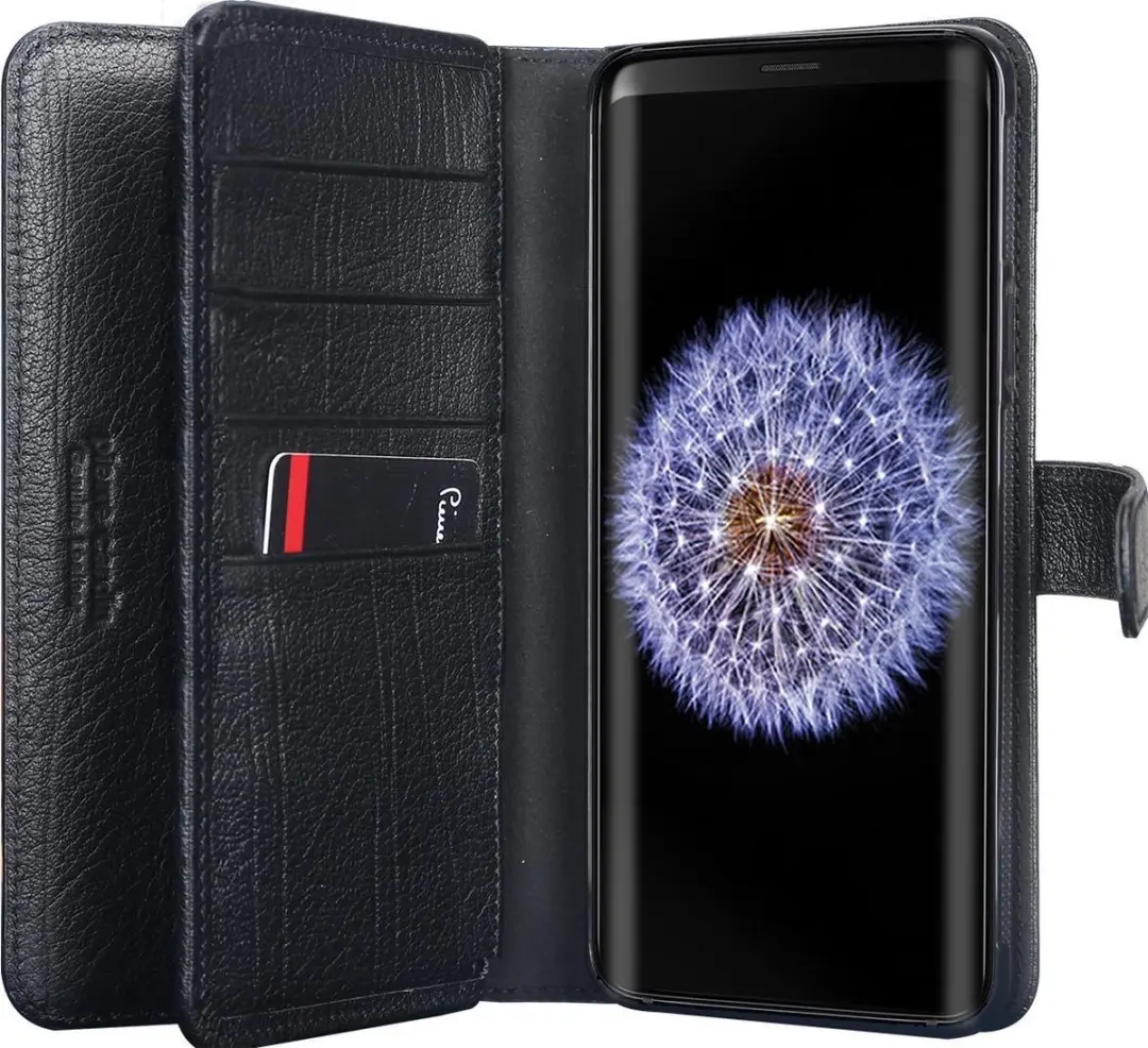 Pierre Cardin Zwart hoesje Galaxy S9 Plus