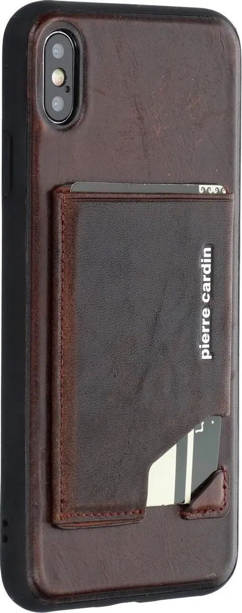 Bruin hoesje van Pierre Cardin