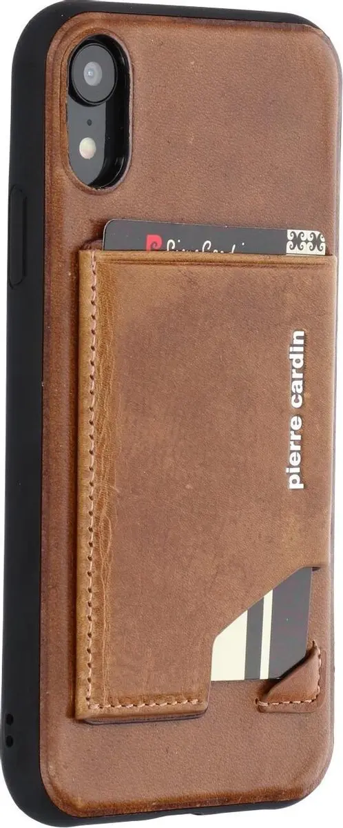 Bruin hoesje van Pierre Cardin