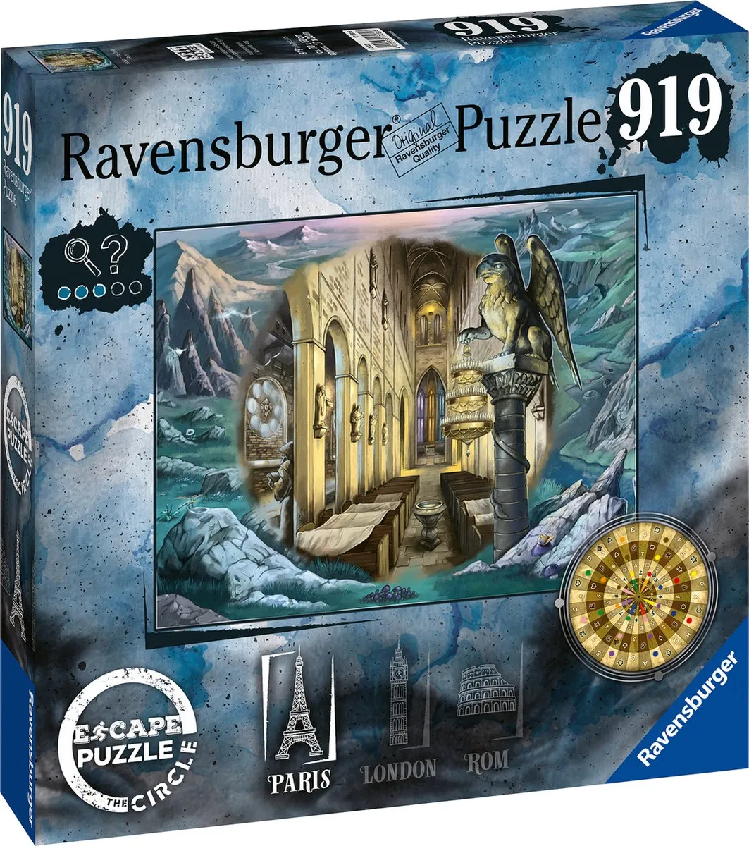 Ravensburger Escape the Circle Paris Puzzel