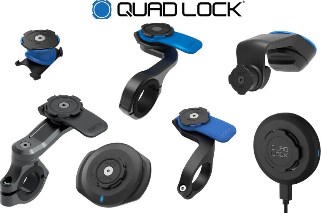 Quad Lock MagSafe iPhone 13 Pro Hoesje - Zwart