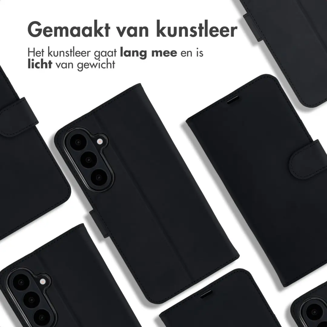 Accezz Hoesje Samsung Galaxy S26 FE Wallet Softcase - Zwart